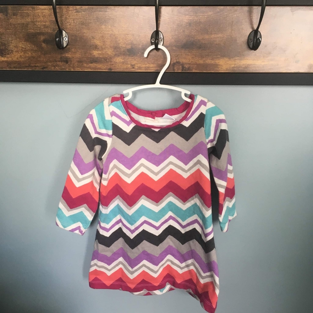 Toddler Girls Gymboree Chevron Sweater Dress